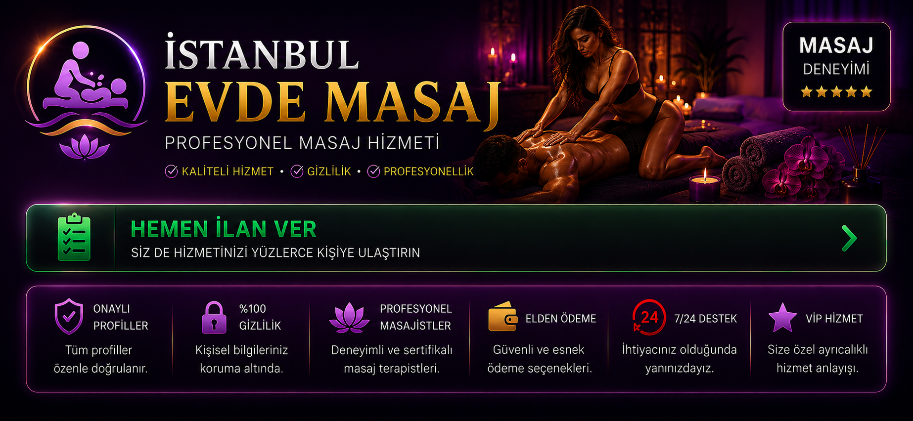 İstanbul Evde Masaj Logo